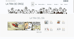 Desktop Screenshot of latiradeoroz.es